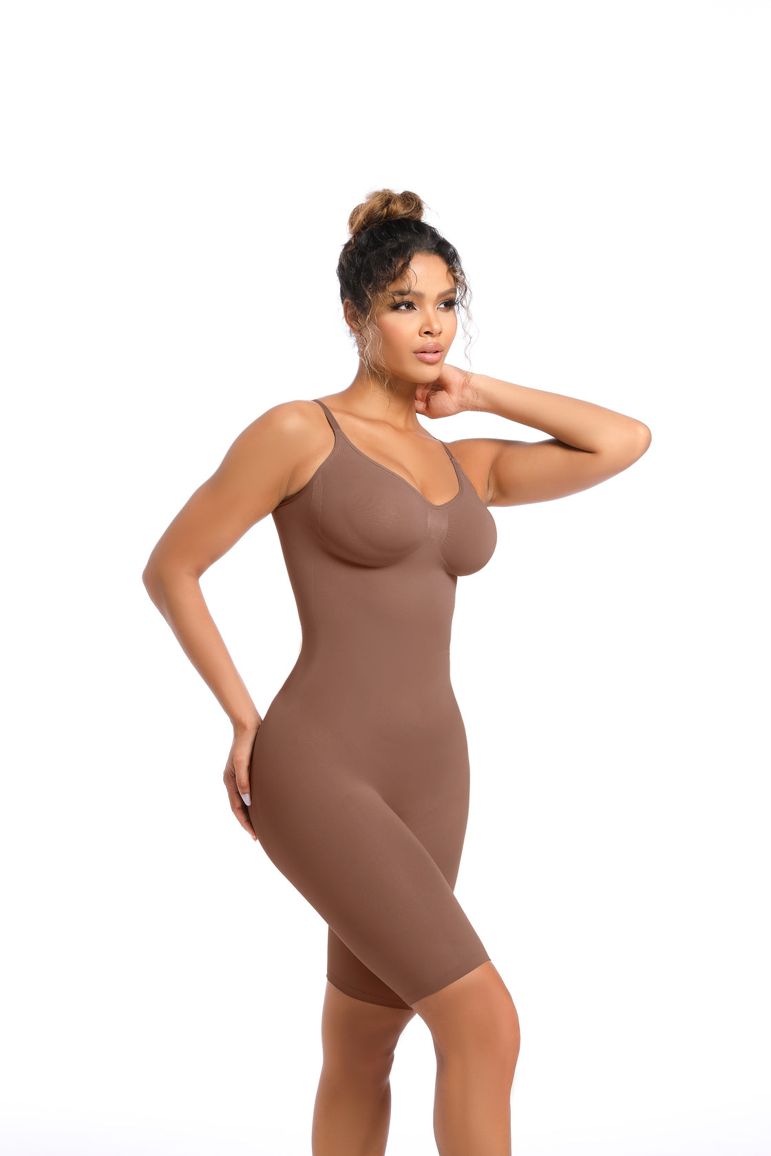 Shapeaura Mid-Thigh Bodysuit Shapeaura