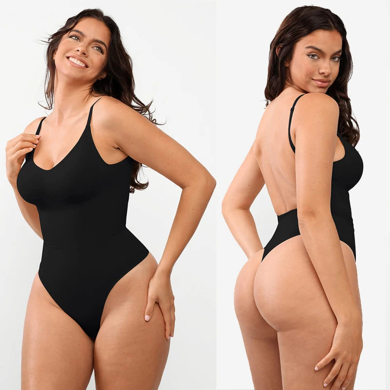 Shapeaura™ low Back Bodysuit Shapeaura
