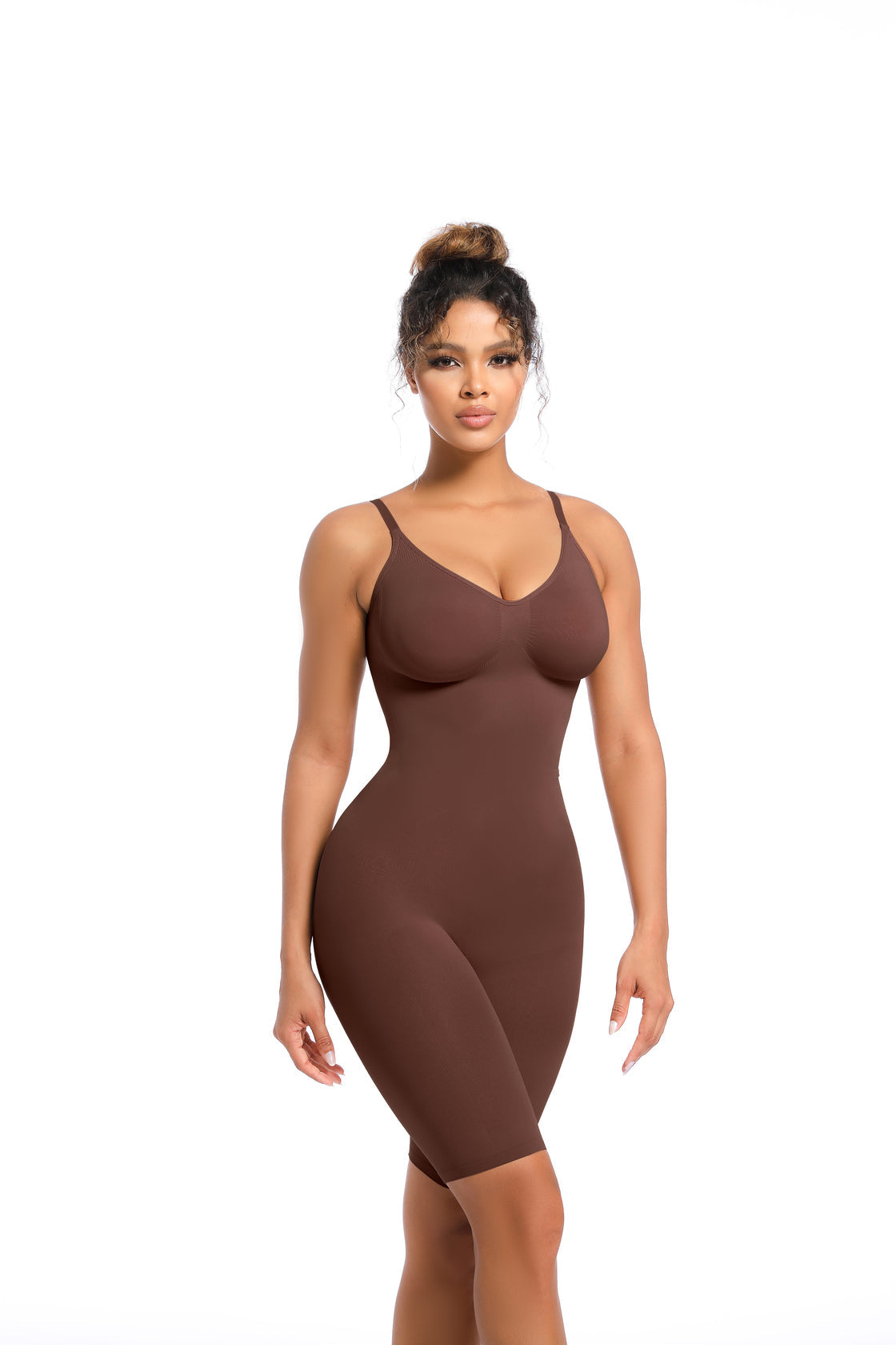 Shapeaura Mid-Thigh Bodysuit Shapeaura